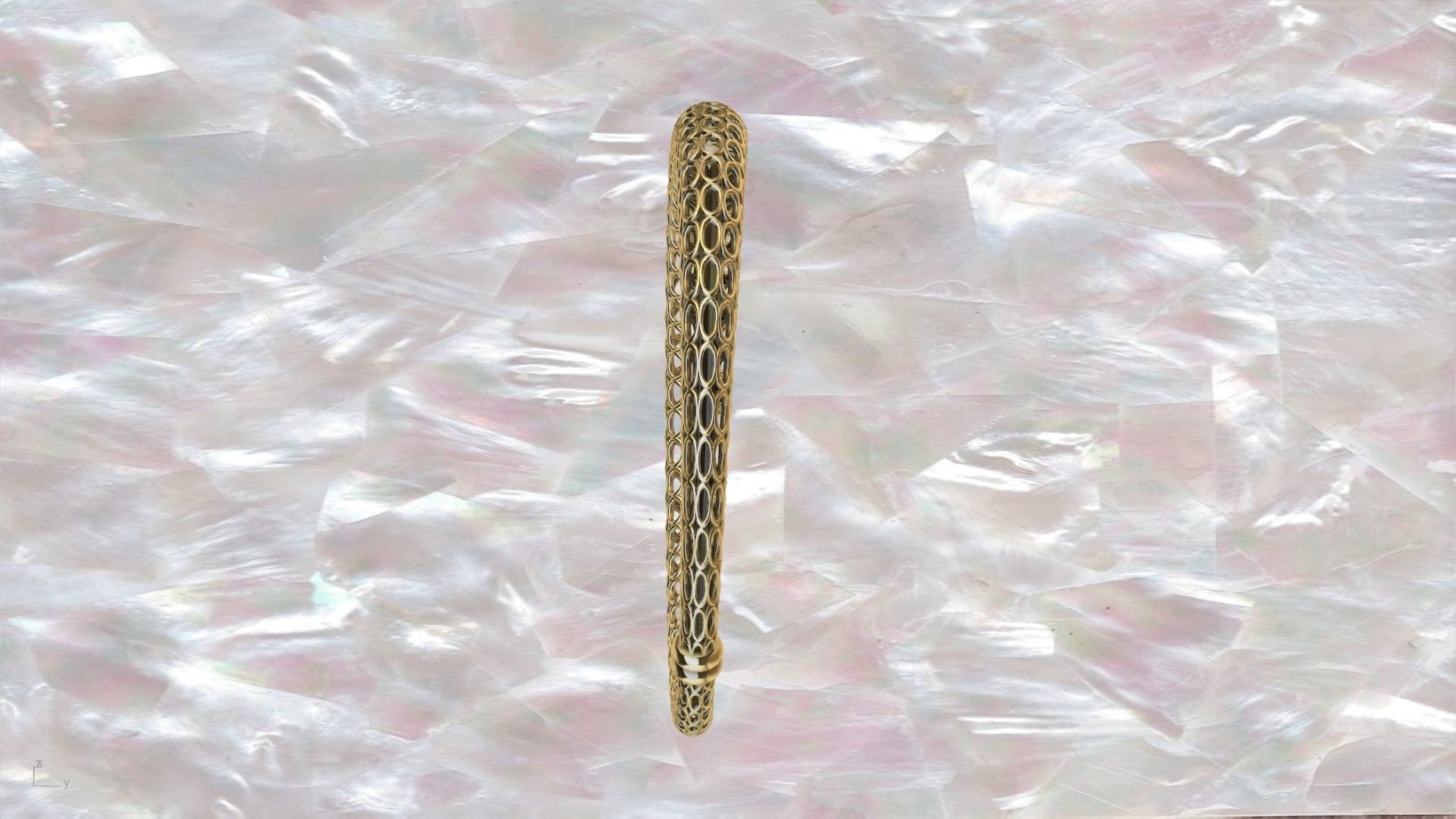 round jali ring stl verified 3D print model_9