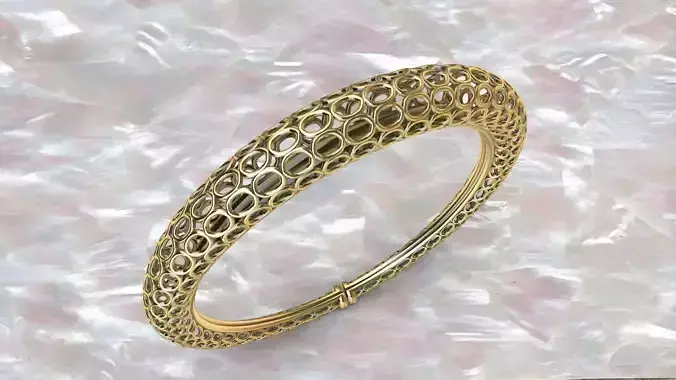 round jali ring stl verified 