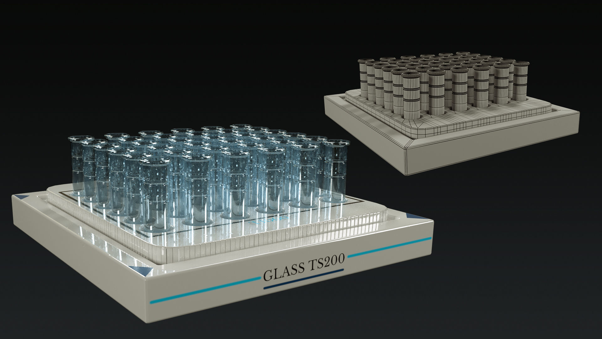 laboratory tools pack 1 Low-poly 3D model_7