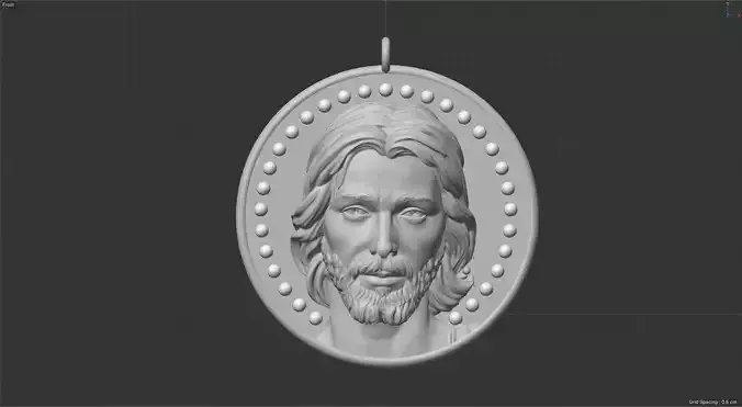 Jesus Holy Face Pendent