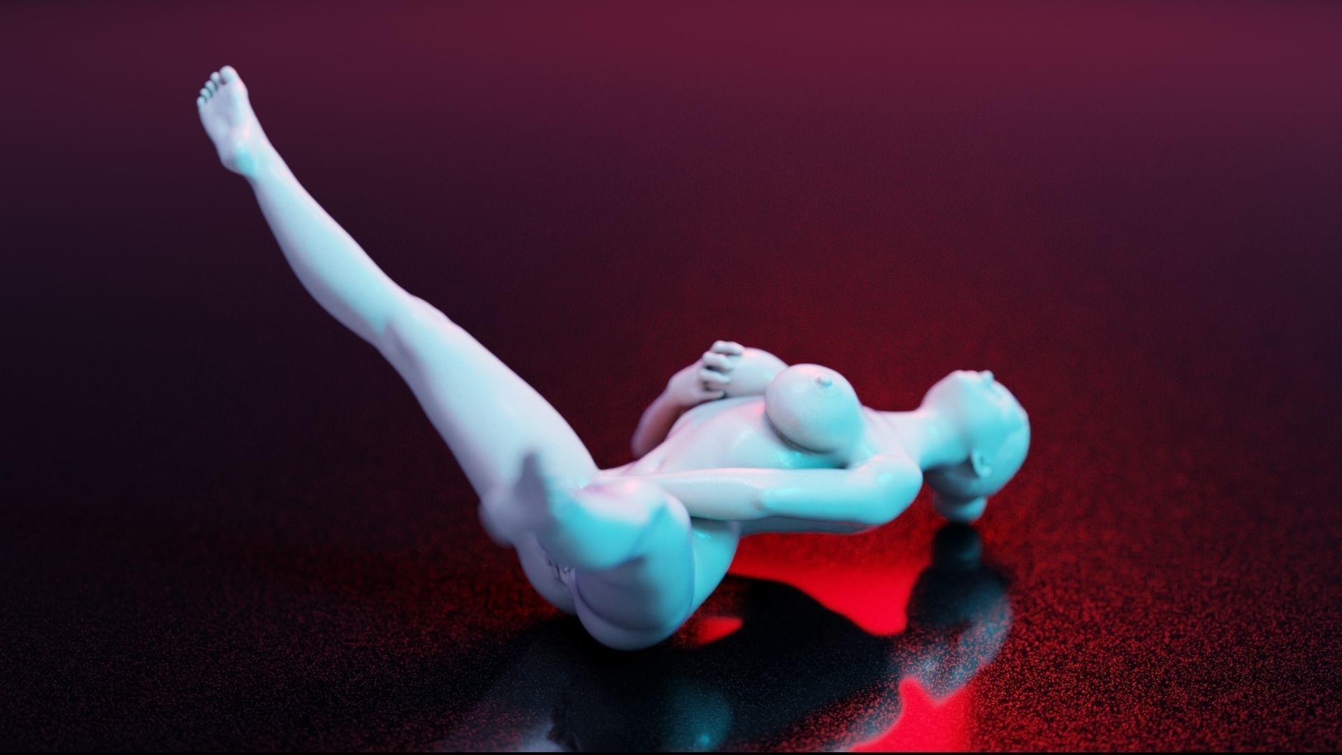 Sexy Girl 17 3D print model_9