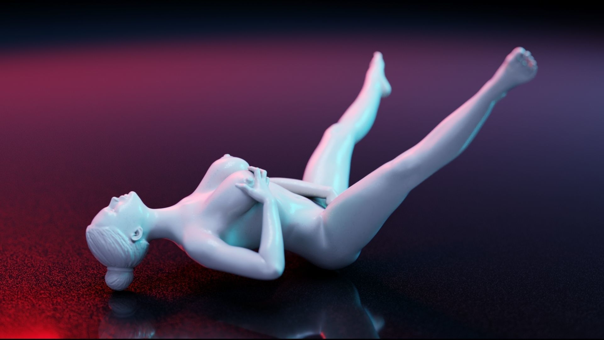 Sexy Girl 17 3D print model_3