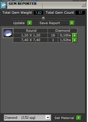 Single Stone Diamond Engagement Wedding Ring 3DM 55 3D print model_2