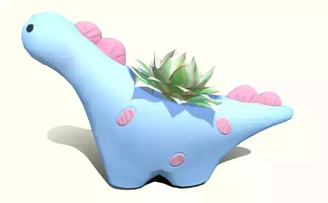 Cute Dinosaur Plant Planter Pot  LP 