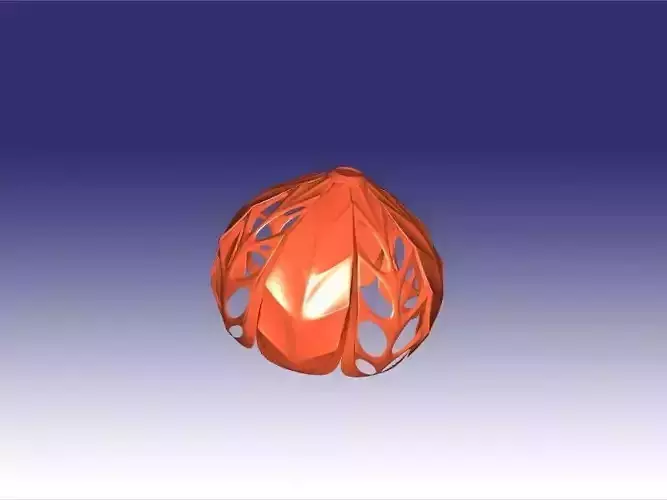 decorative pendant lamp 3D print model