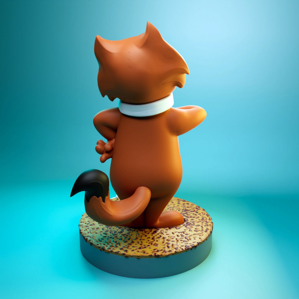 Fancy-Fancy - Top Cat 3D print model_3