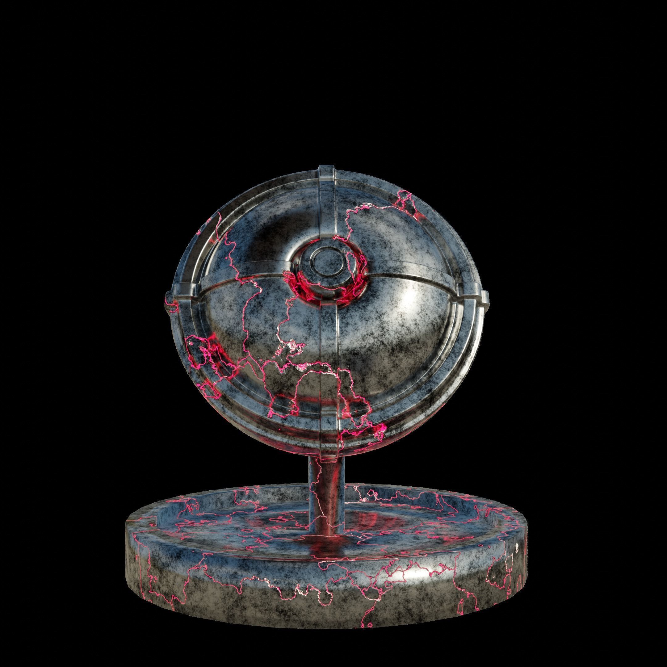 Metallic Shader AddOn 3D model_7