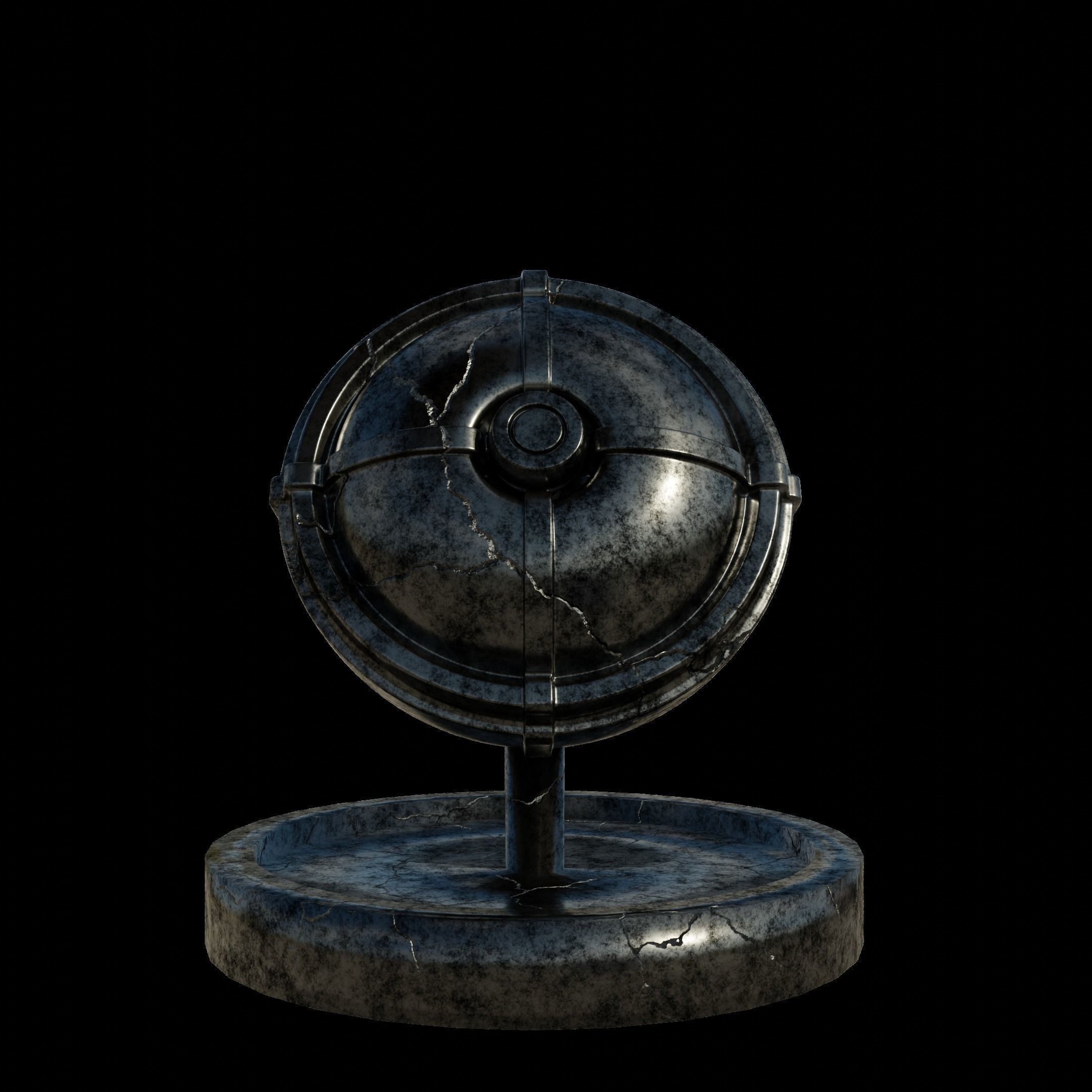 Metallic Shader AddOn 3D model_4
