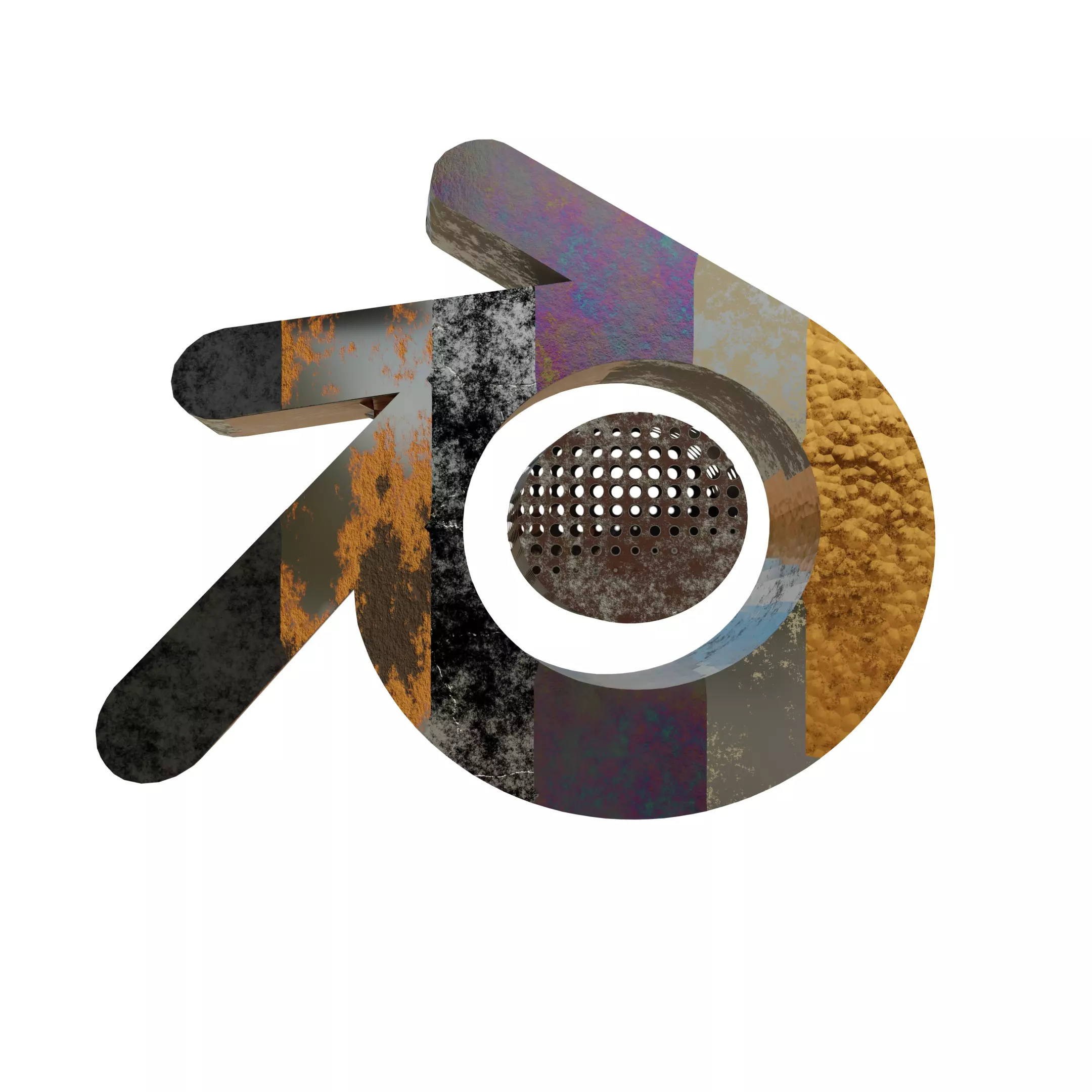 Metallic Shader AddOn 3D model_0