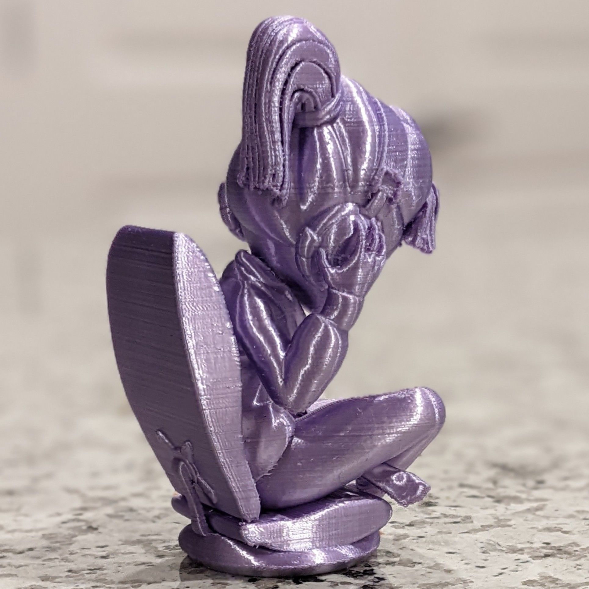 Lofi Girl Miniature 3D print model_3