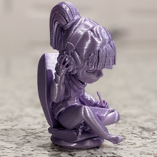 Lofi Girl Miniature 3D print model