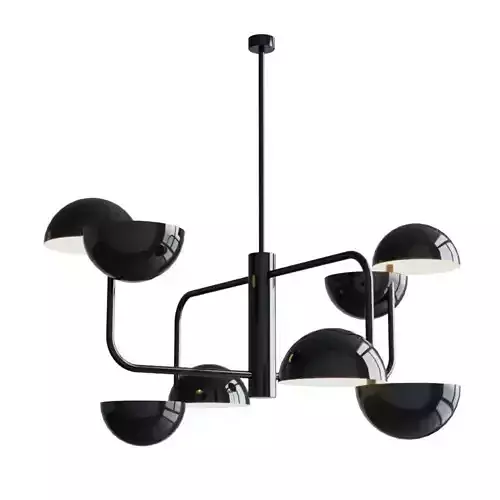 Chandelier Donato Chandeliers Black 3D model