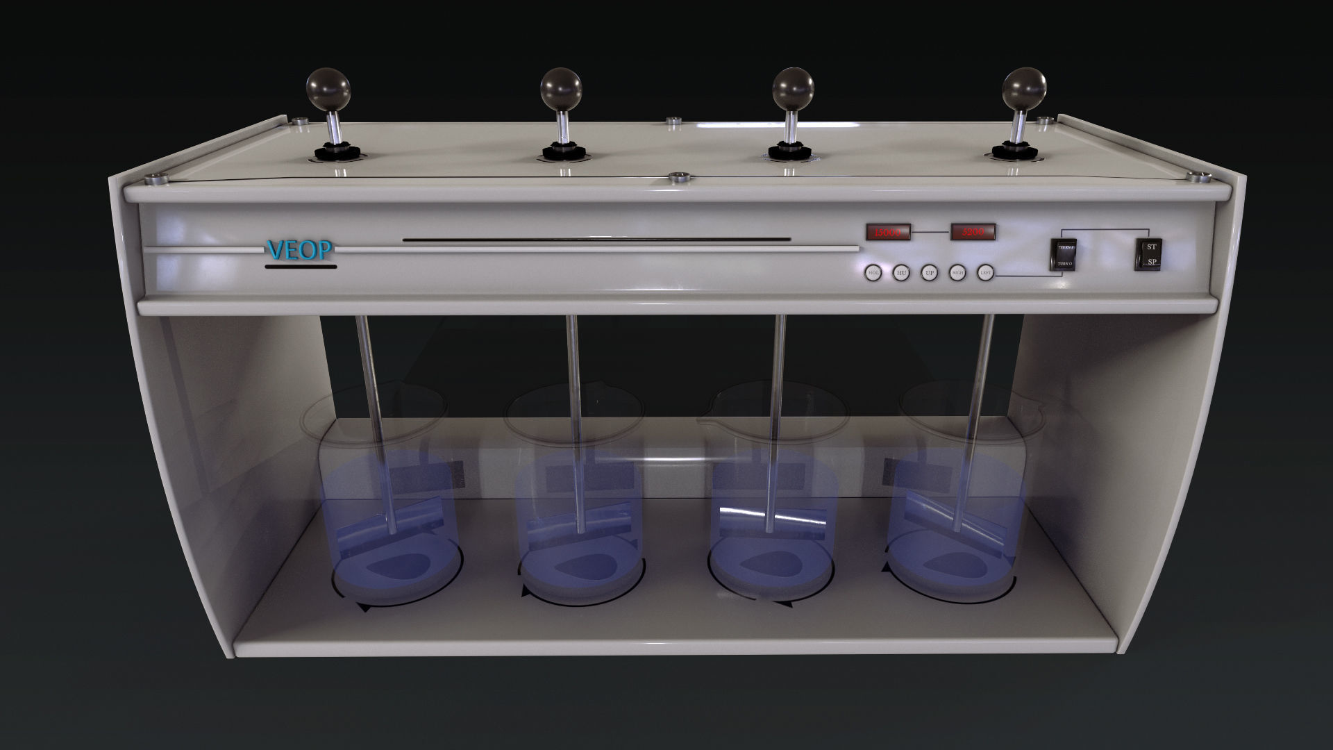 laboratory equipment pack 1 Low-poly 3D model_13