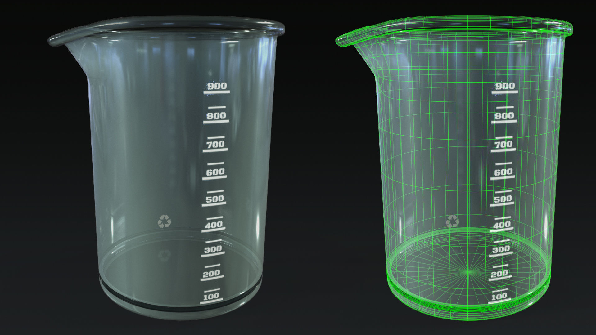 laboratory equipment pack 1 Low-poly 3D model_40