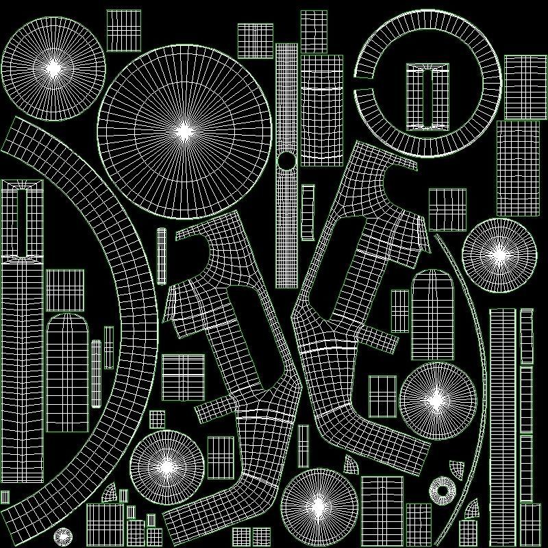 laboratory equipment pack 1 Low-poly 3D model_5
