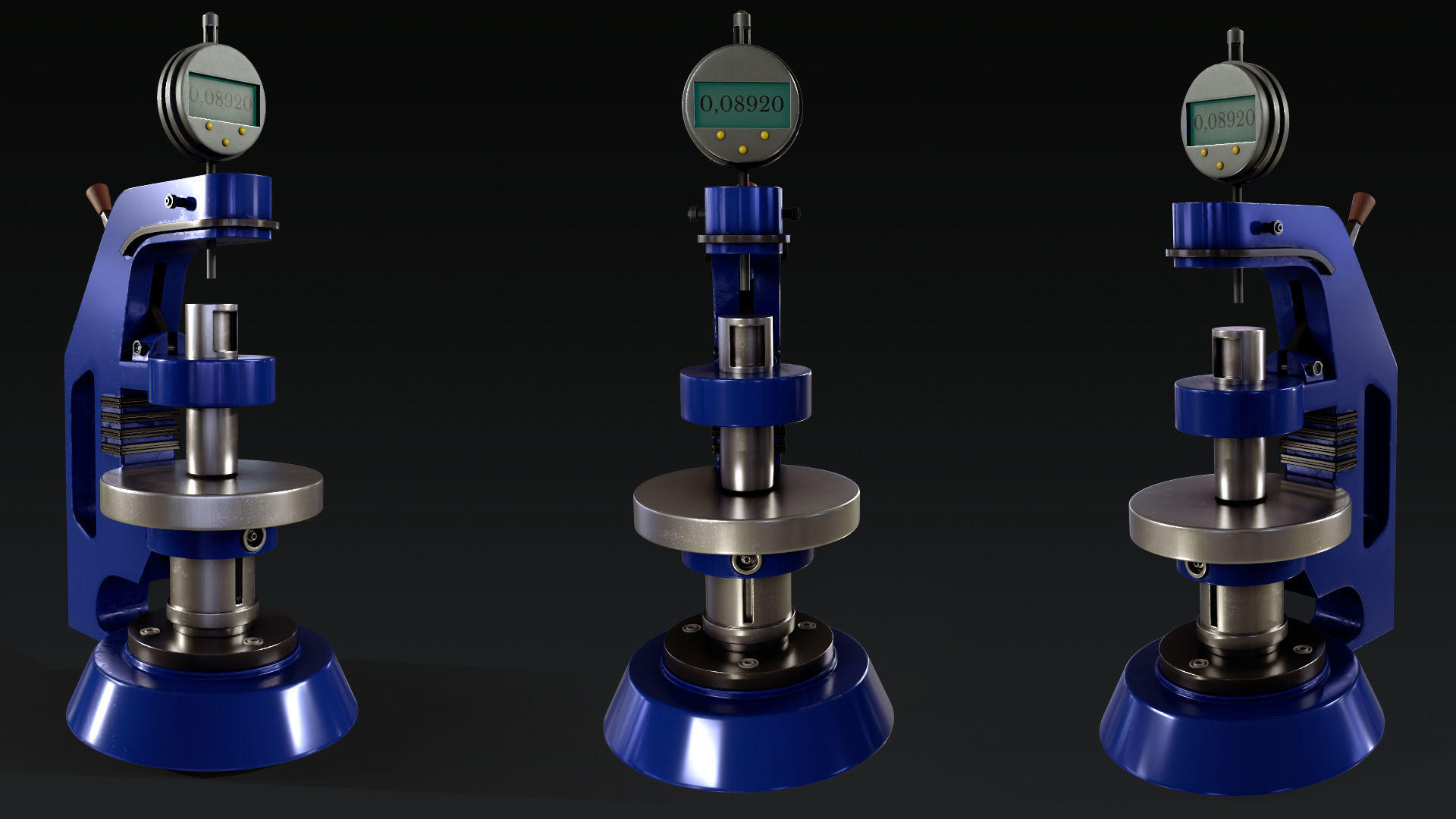 laboratory equipment pack 1 Low-poly 3D model_6