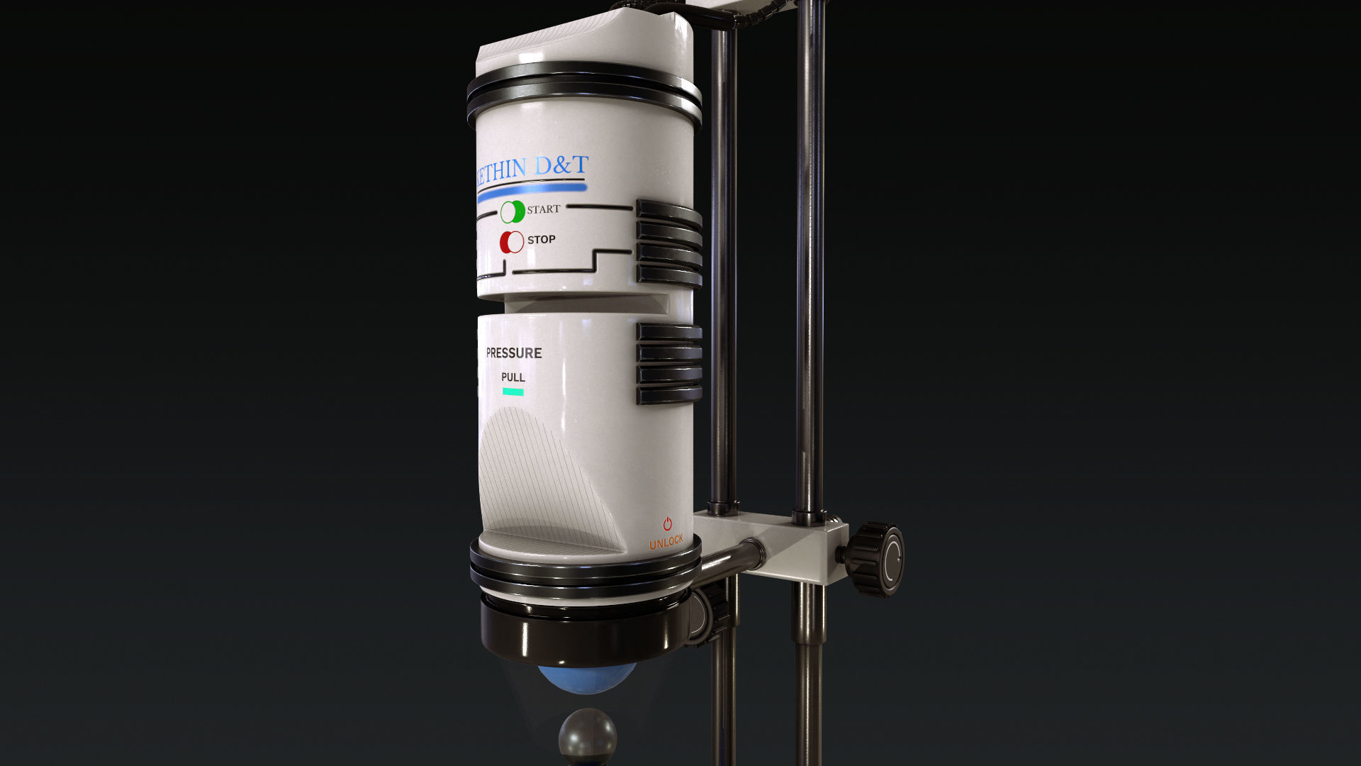 laboratory equipment pack 1 Low-poly 3D model_17