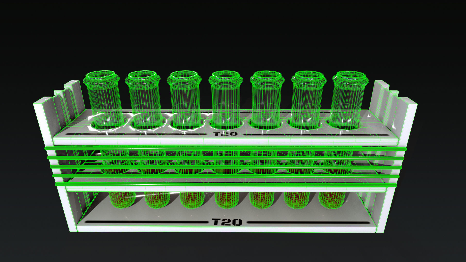 laboratory equipment pack 1 Low-poly 3D model_27