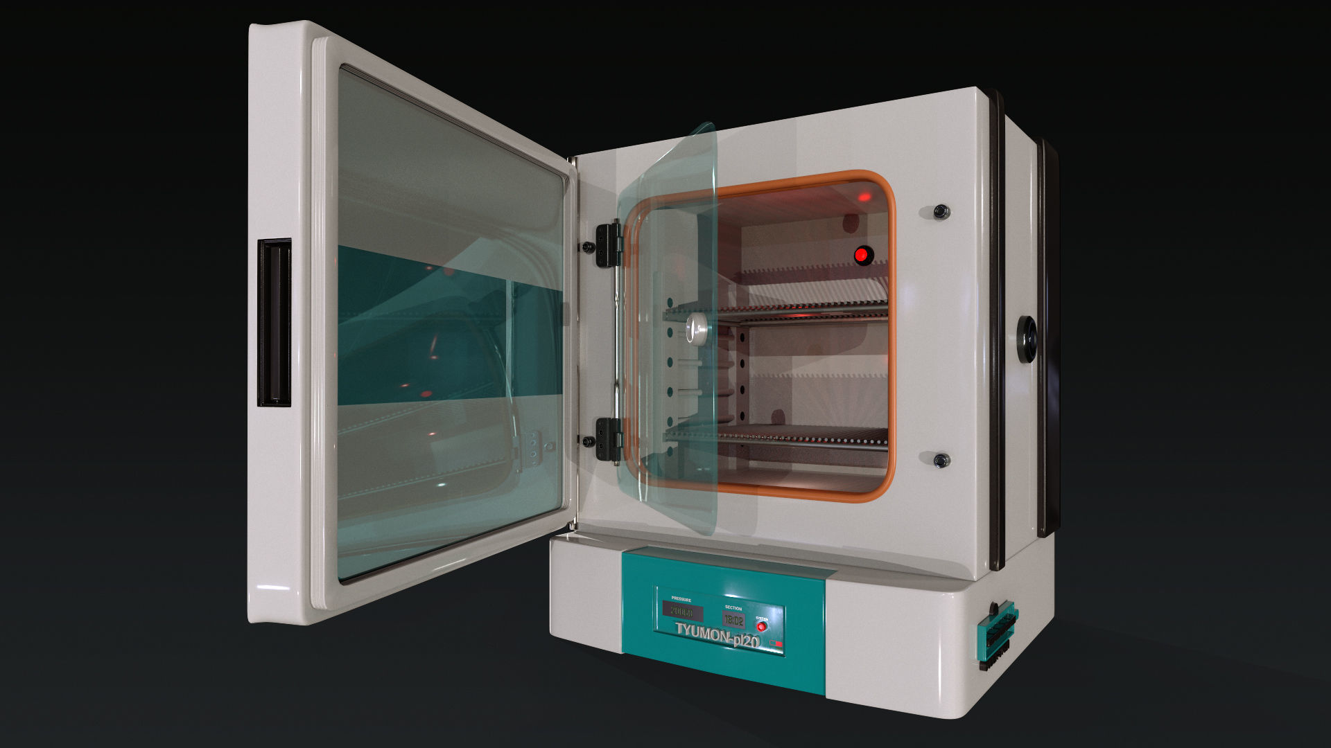 laboratory equipment pack 1 Low-poly 3D model_20