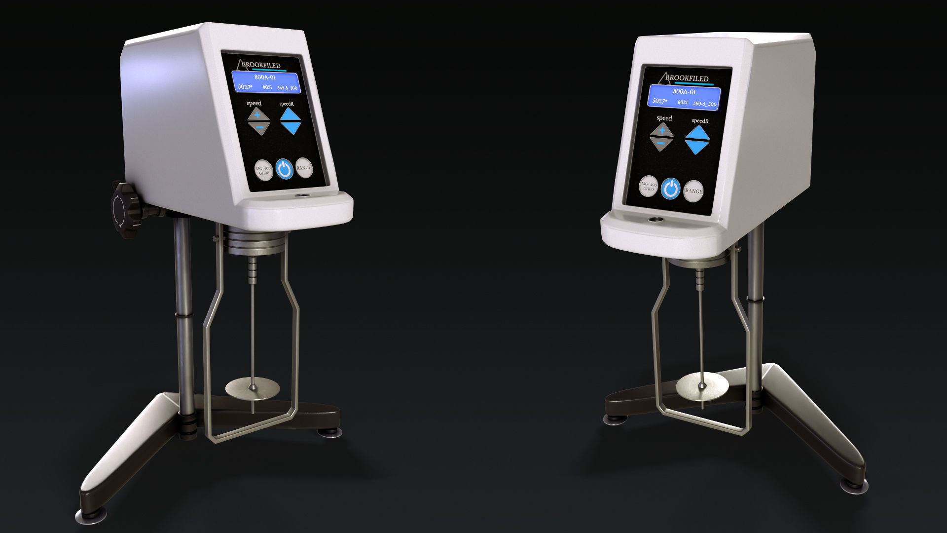 laboratory equipment pack 1 Low-poly 3D model_2