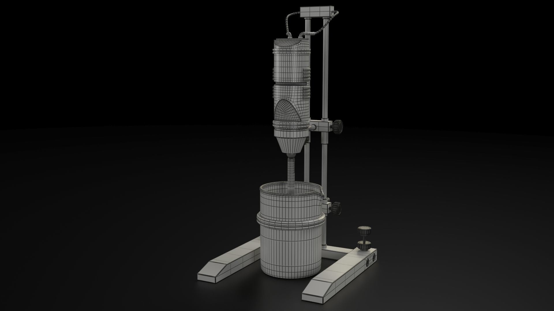 laboratory equipment pack 1 Low-poly 3D model_19
