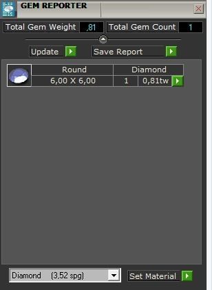 Single Stone Diamond Engagement Wedding Ring 3DM 23 3D print model_2