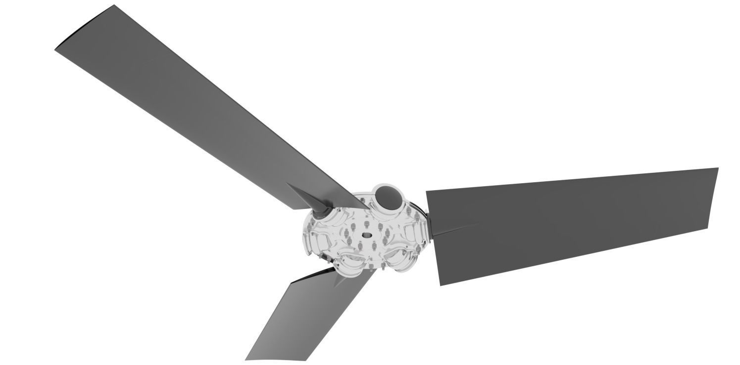 Helice propeller 3D model_6