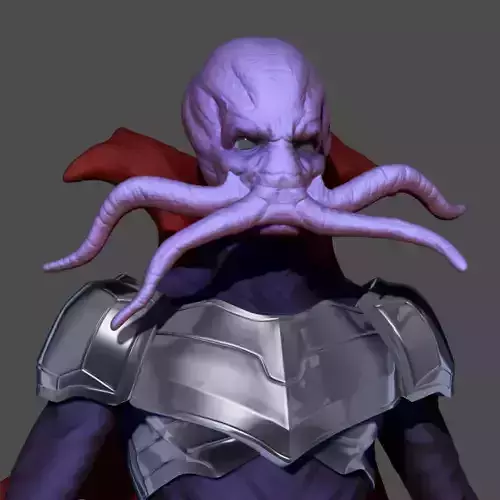 RPG Mind Flayer miniature to print 3D print model