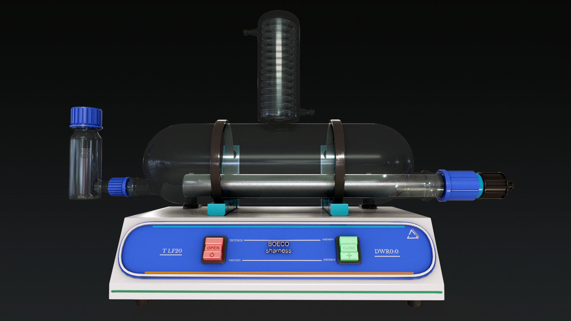 laboratory equipment pack 2 Low-poly 3D model_27