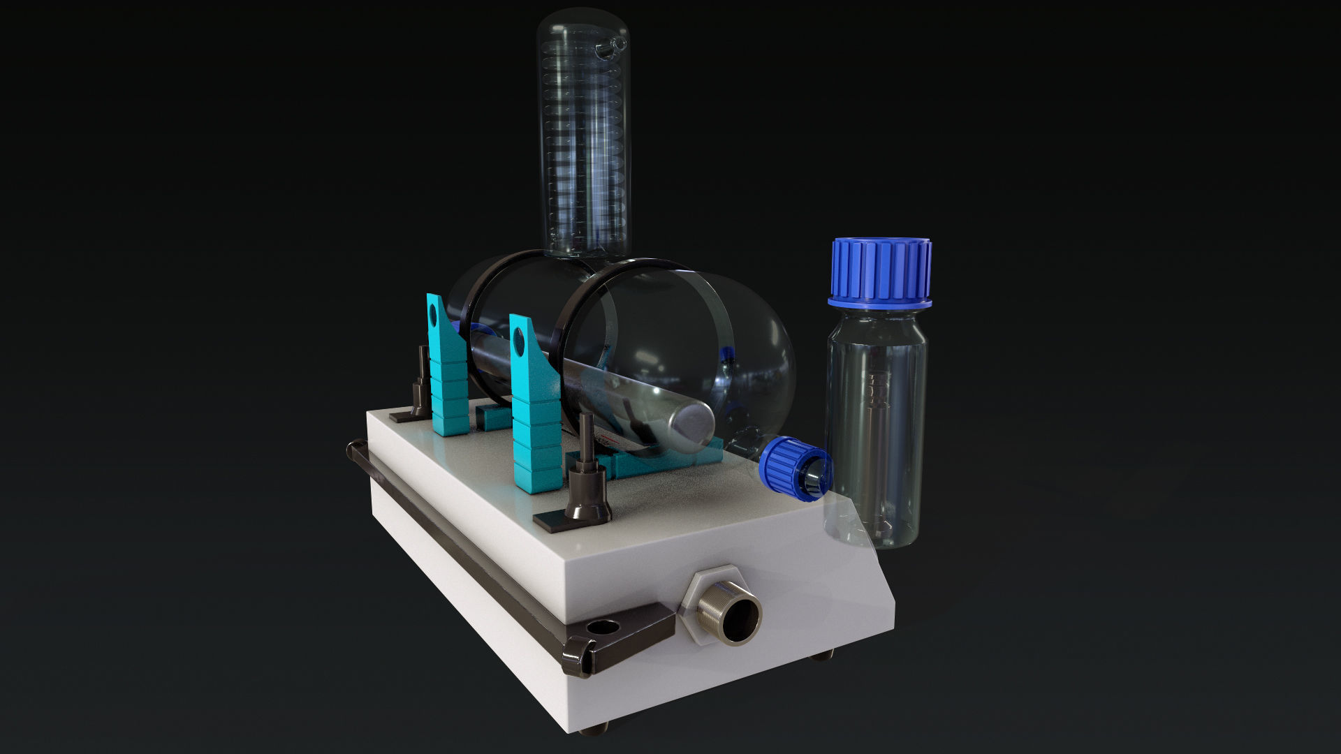 laboratory equipment pack 2 Low-poly 3D model_28