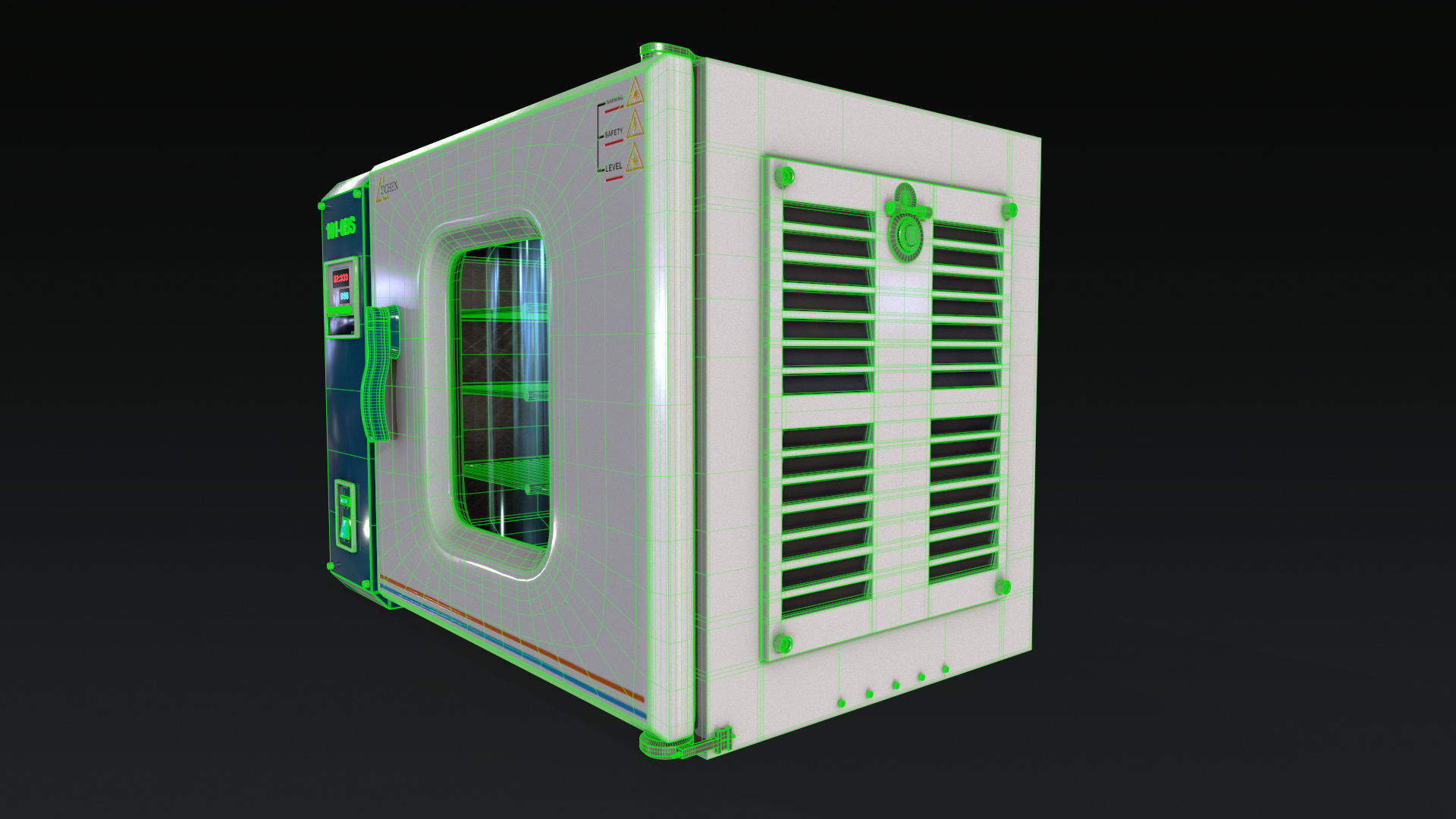 laboratory equipment pack 2 Low-poly 3D model_24