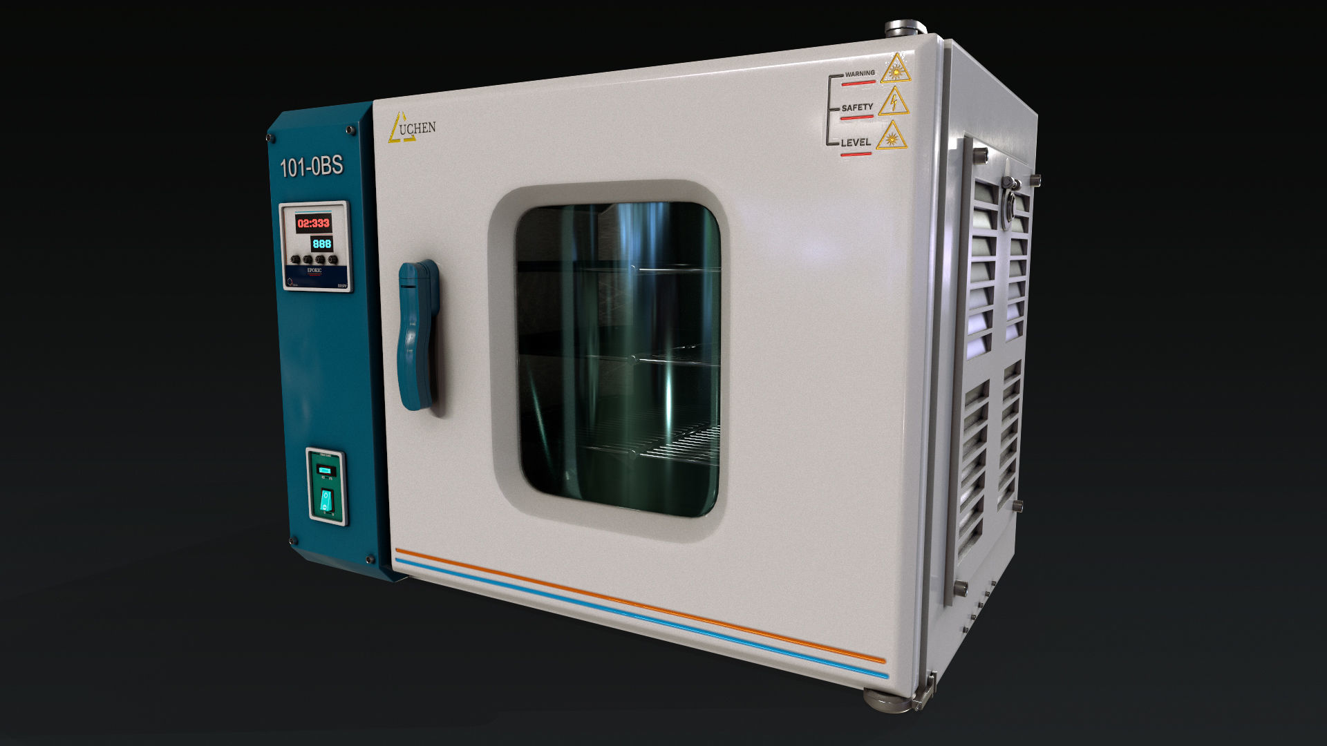 laboratory equipment pack 2 Low-poly 3D model_21