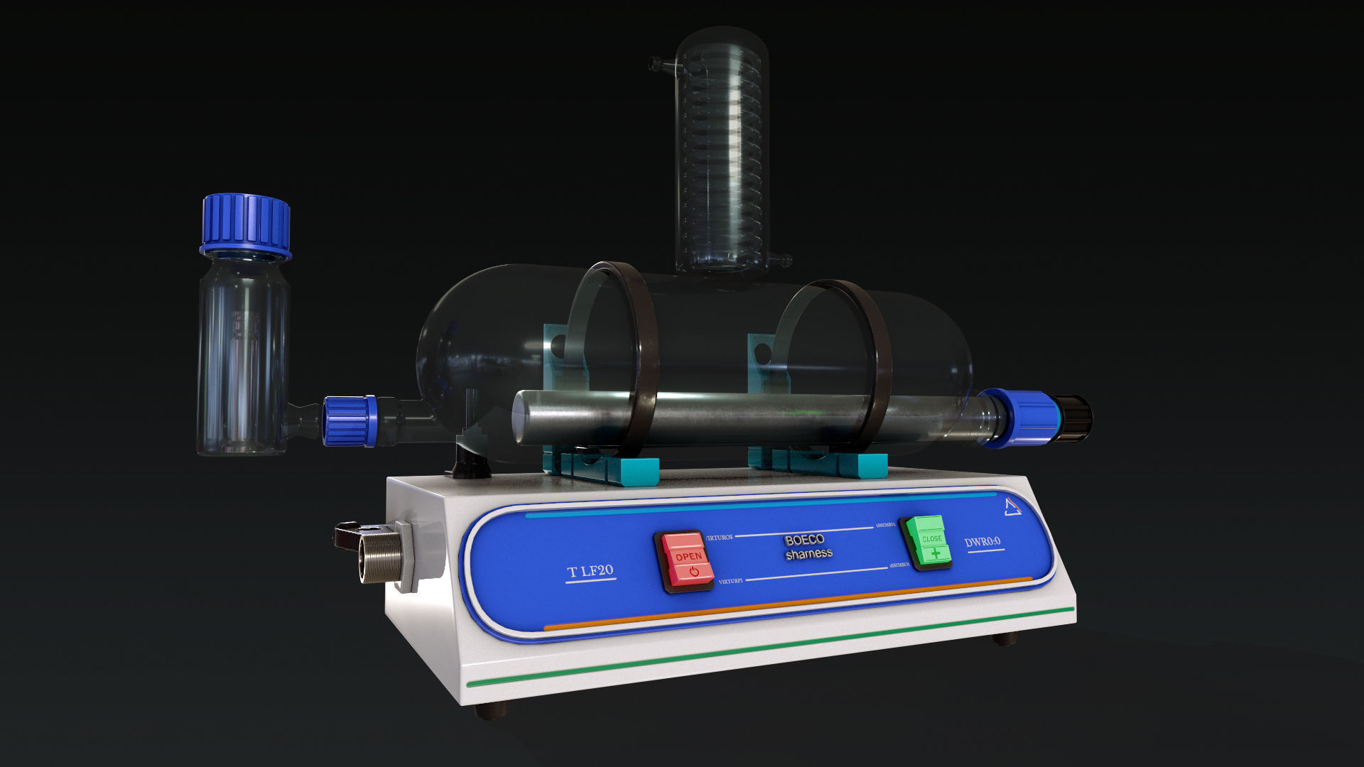 laboratory equipment pack 2 Low-poly 3D model_25