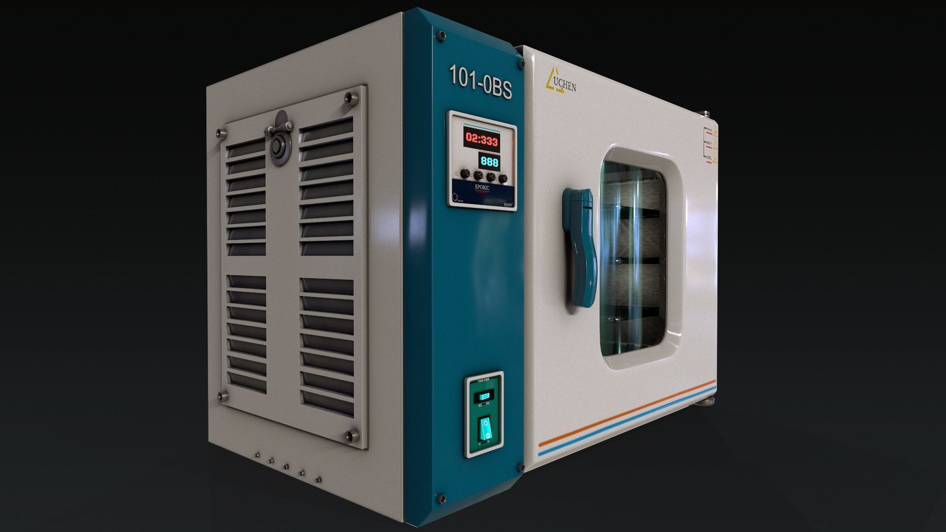 laboratory equipment pack 2 Low-poly 3D model_22