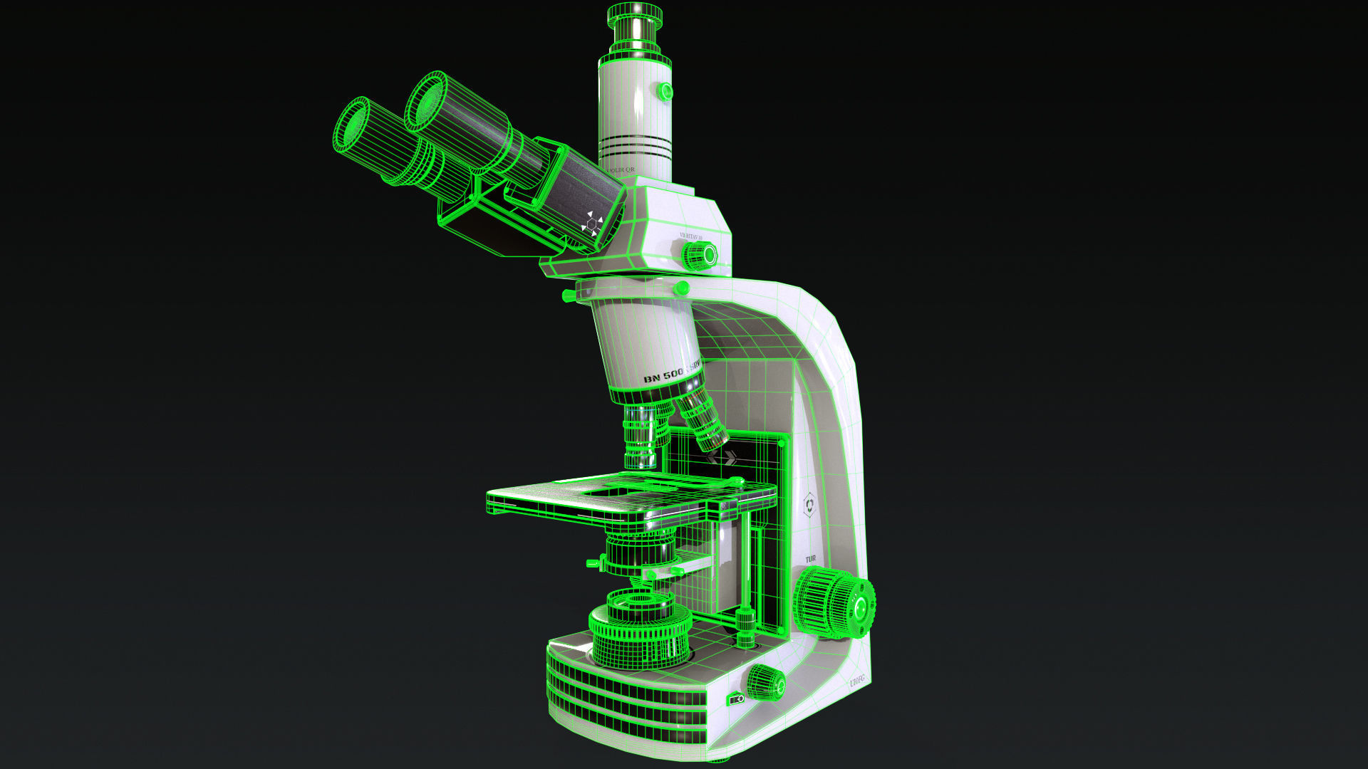 laboratory equipment pack 2 Low-poly 3D model_8