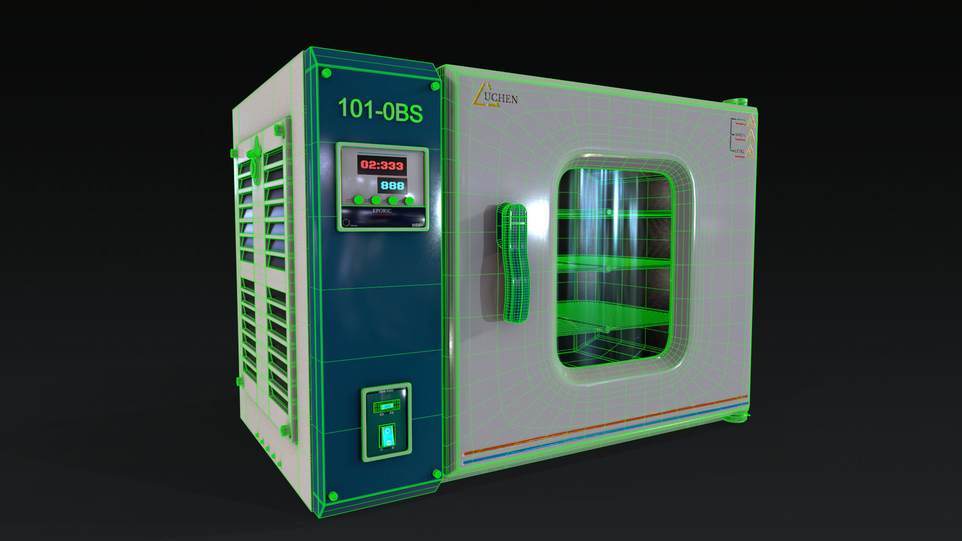 laboratory equipment pack 2 Low-poly 3D model_23