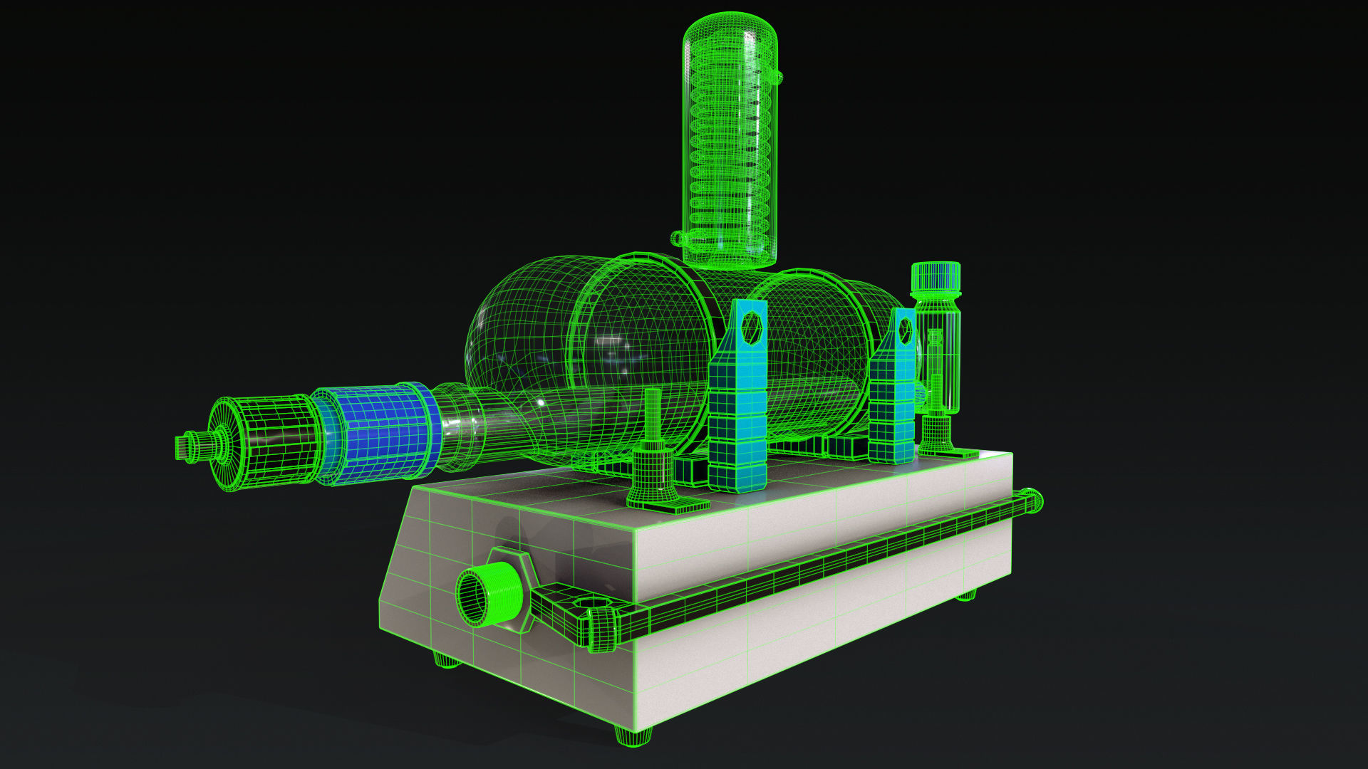 laboratory equipment pack 2 Low-poly 3D model_30