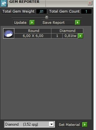 Single Stone Diamond Engagement Wedding Ring 3DM STL 1 3D print model_2