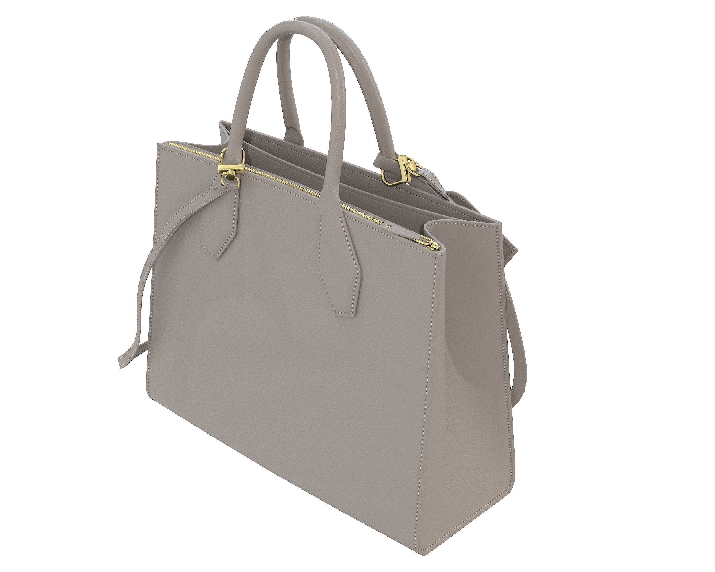 Louis Vuitton City Steamer Bag 3D Model Collection_17