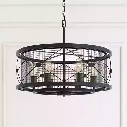 Lustra mosquitoes caster chandelier 3D model