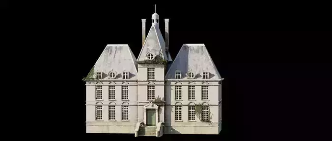 Moulinsart - Marlinspike Hall - The Adventures of Tintin 3D model