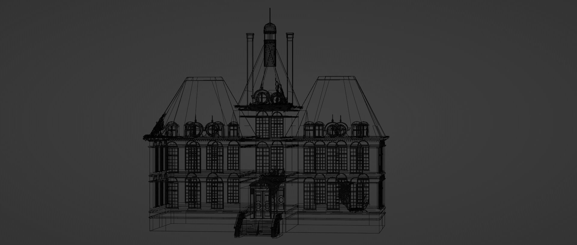 Moulinsart - Marlinspike Hall - The Adventures of Tintin 3D model_3