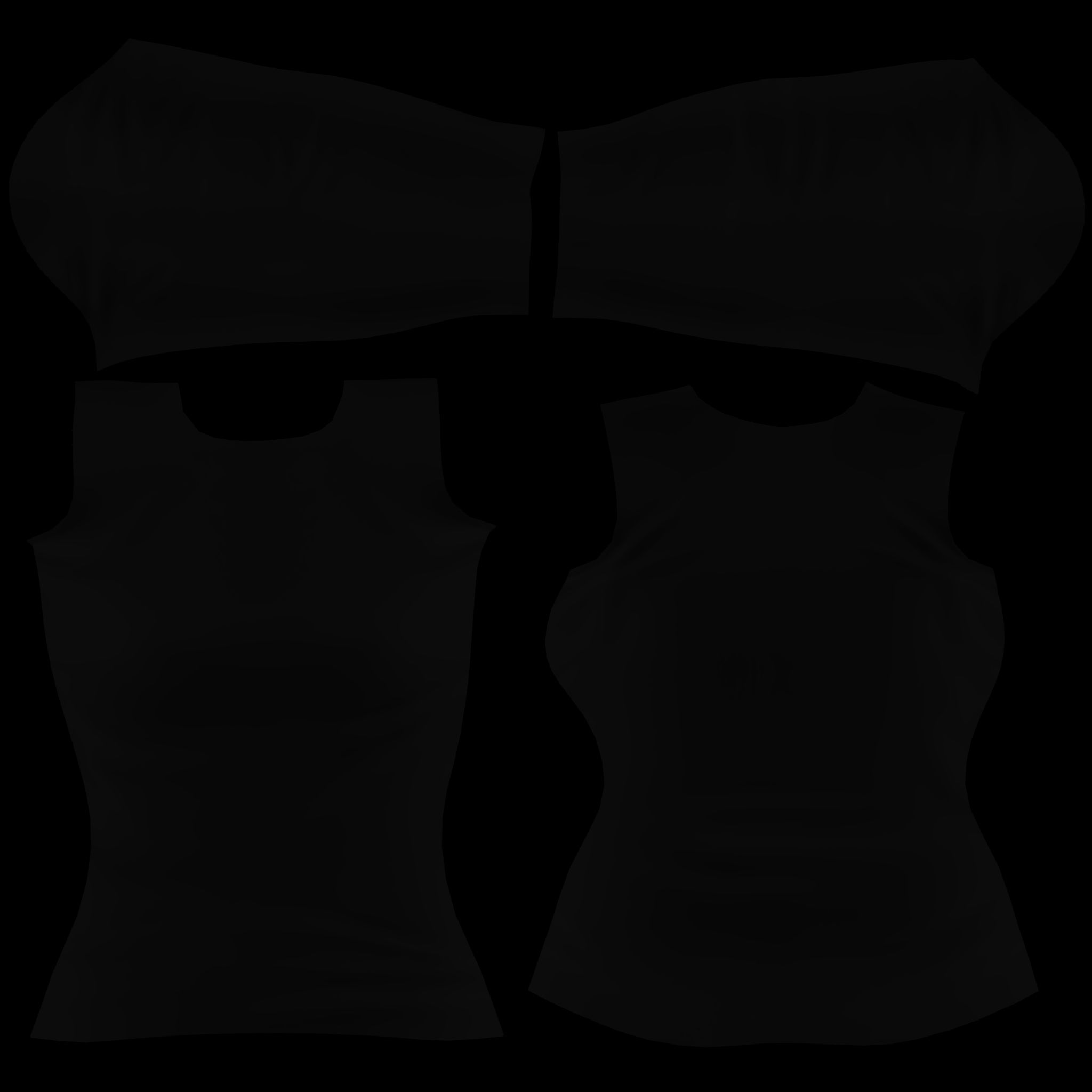 Ladies Long Sweater Low-poly 3D model_16