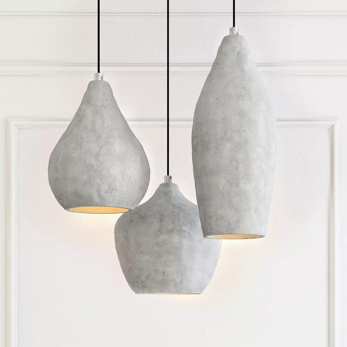 Beton pendant 7 3D model_0