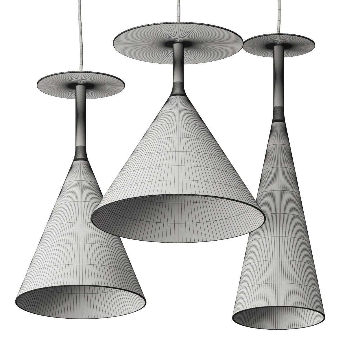 MODO LUCE Abc Pendant Lamps 3D model_2