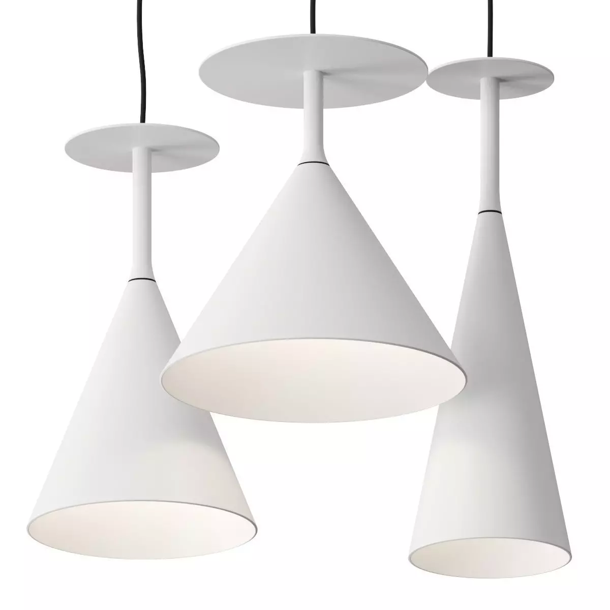 MODO LUCE Abc Pendant Lamps 3D model_0