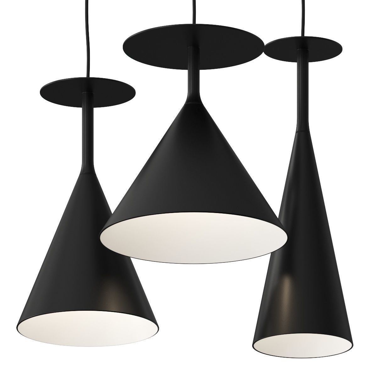 MODO LUCE Abc Pendant Lamps 3D model_1