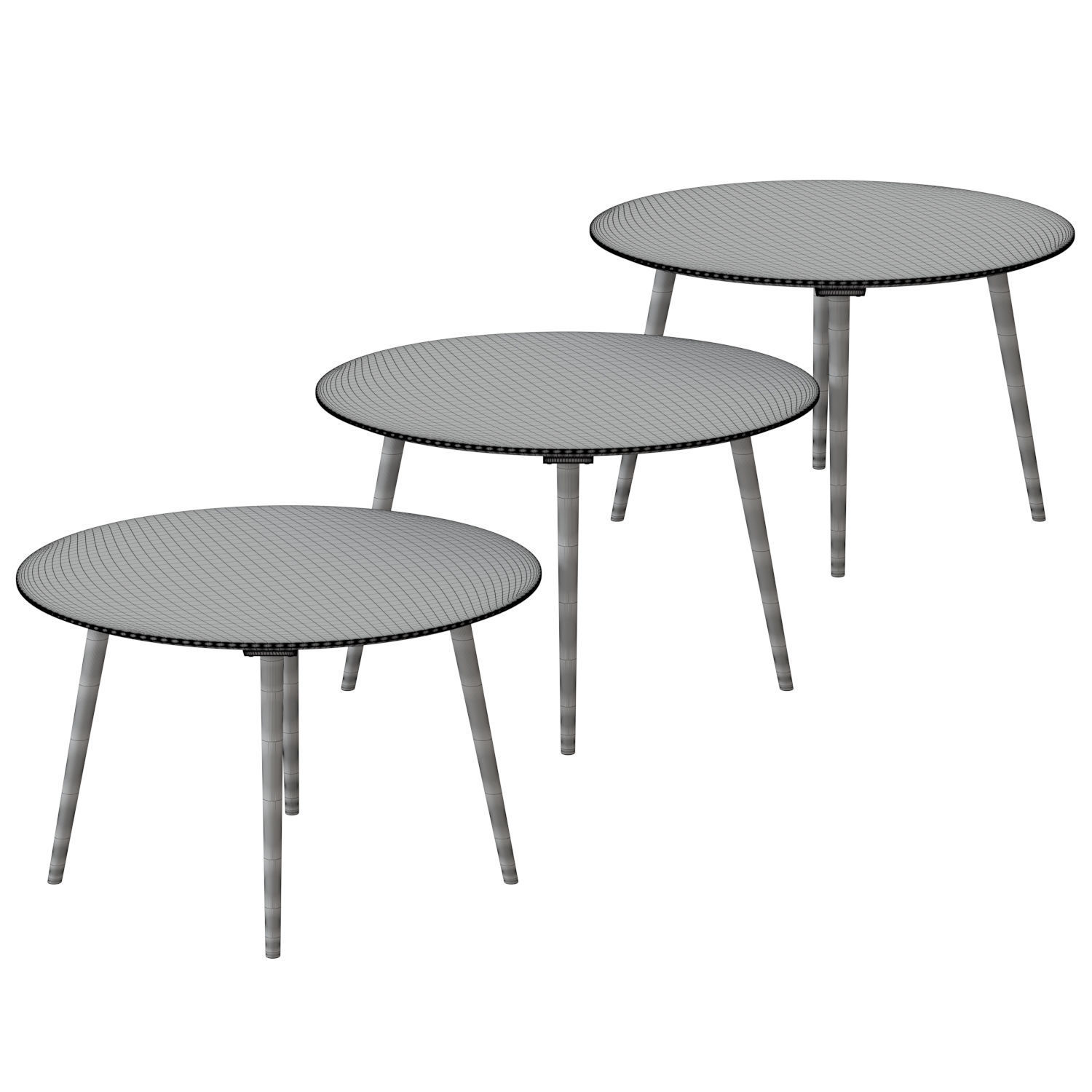 Between Table Sk4 3D model_4