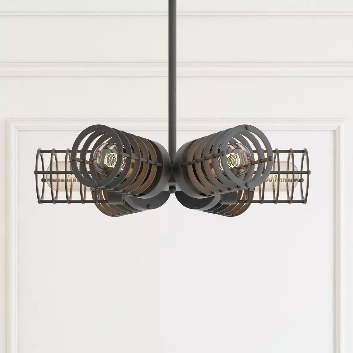 Edison trio pendant 3D model