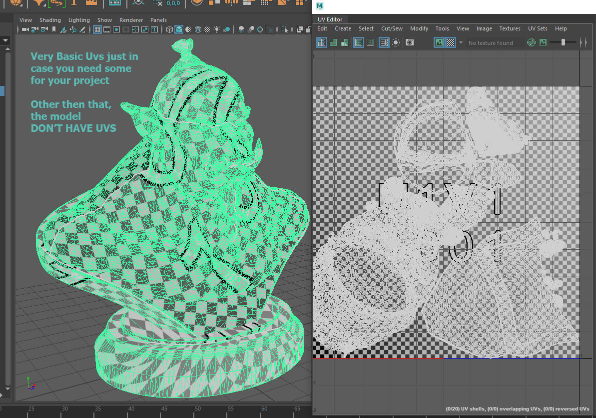 Orc Sculpture 3D print model_9